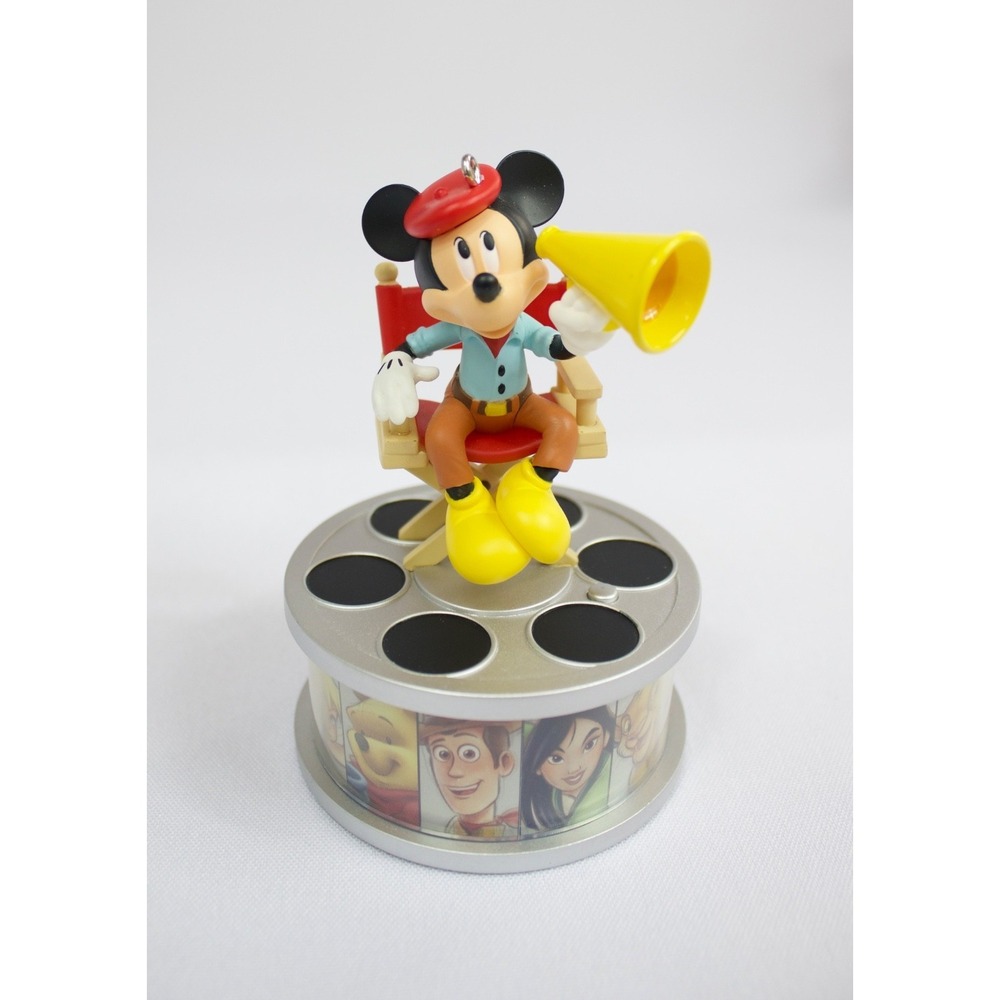 2023‎ Hallmark Keepsake Ornament 100 Years Of Wonder Mickey Mouse Director WORKS